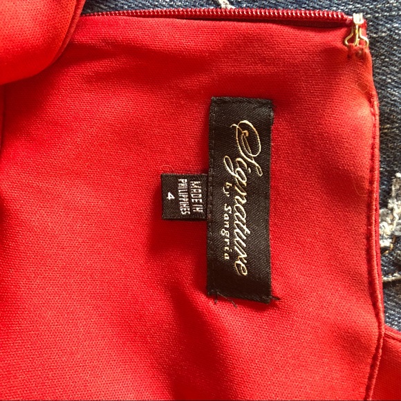 Elegant Red Dress - Picture 6 of 6